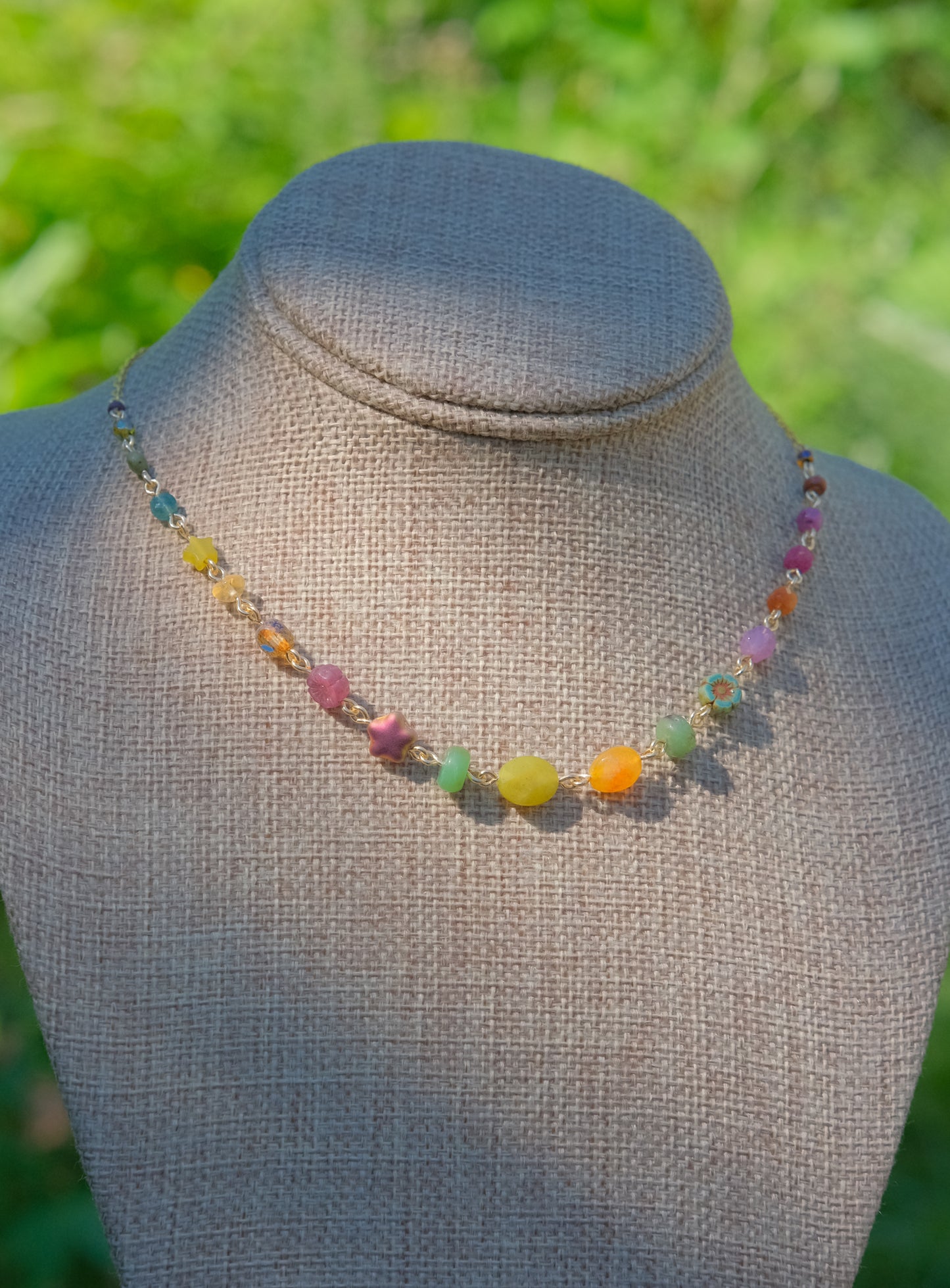 First Light Beaded Necklace