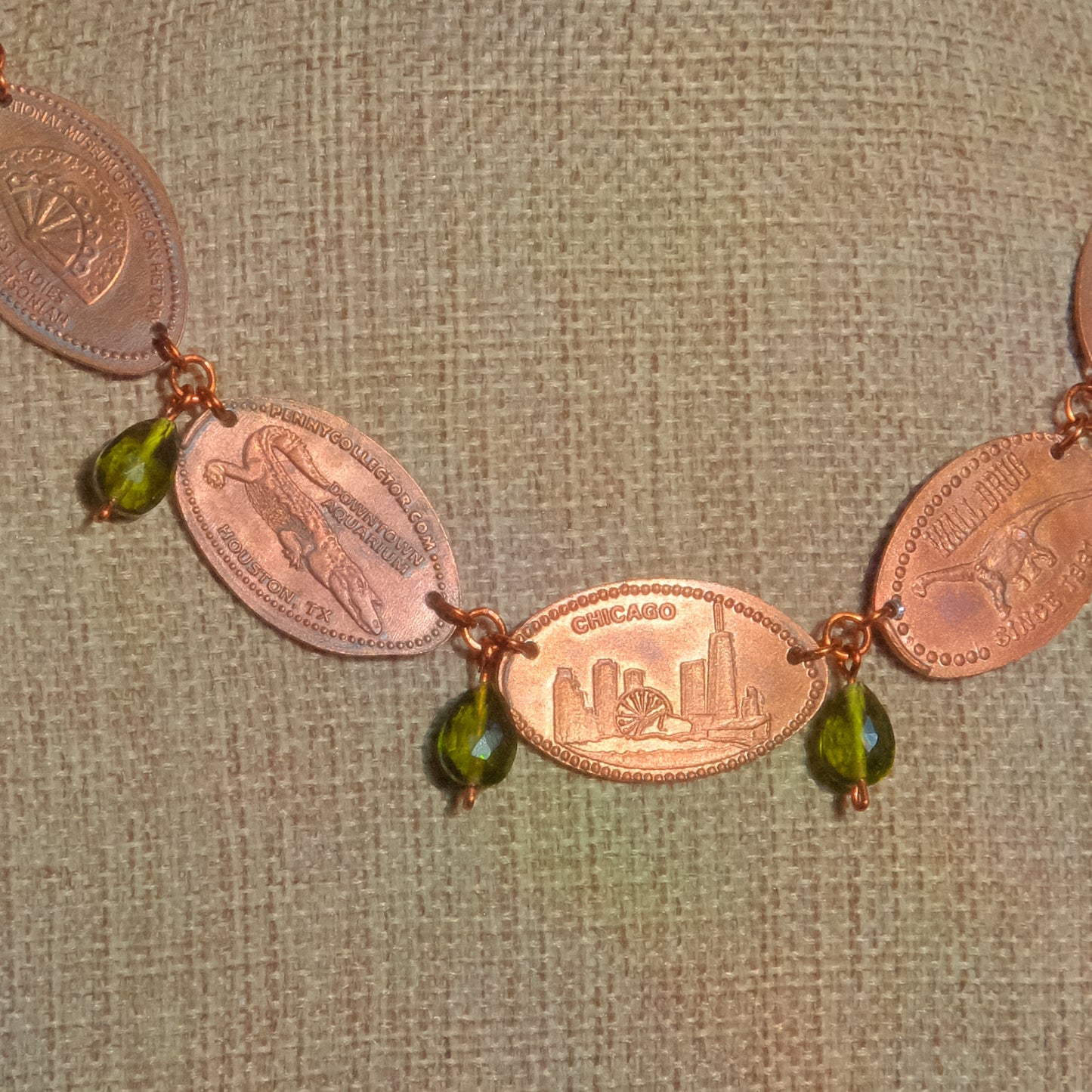 Pressed Penny Concho-Inspired Necklace