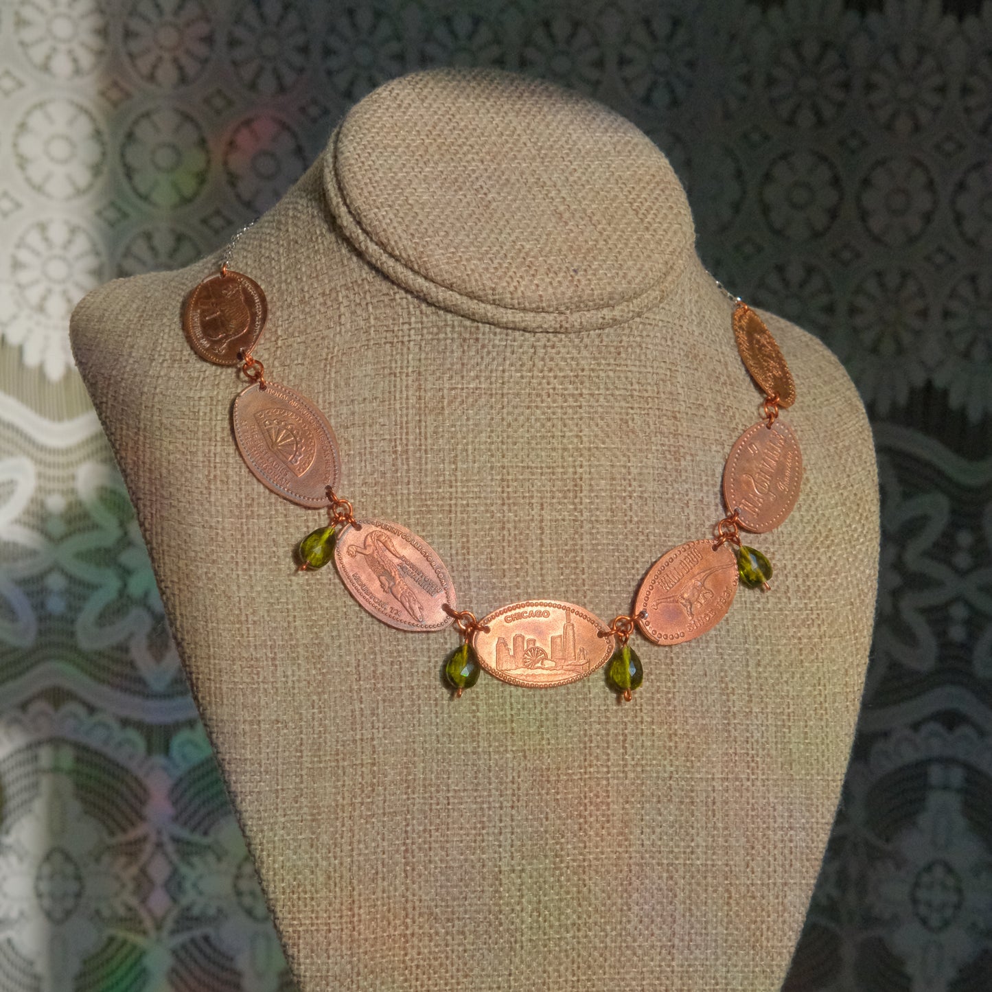 Pressed Penny Concho-Inspired Necklace