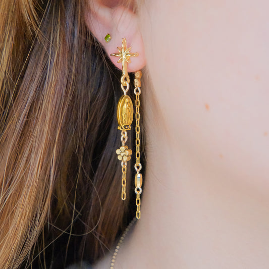 Mother Mary Double Dangles