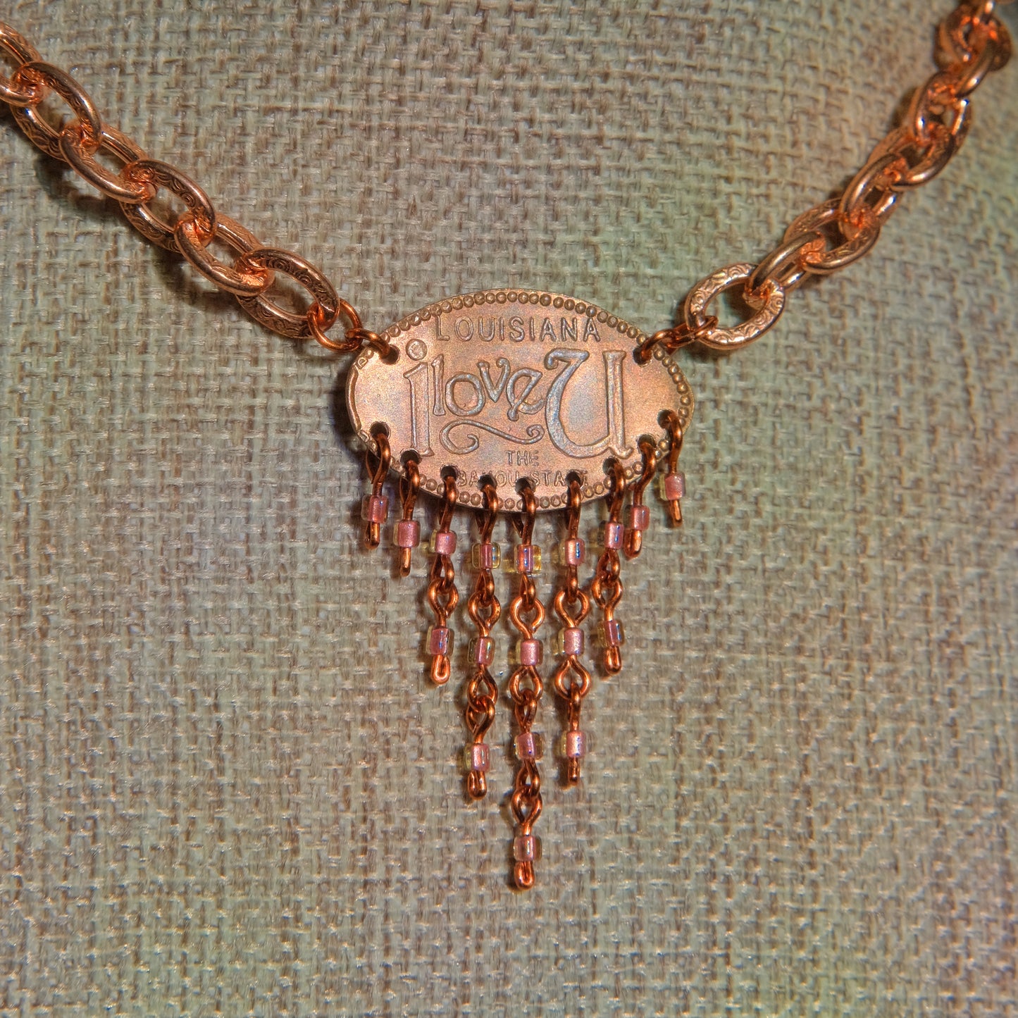Louisiana Love Penny Necklace