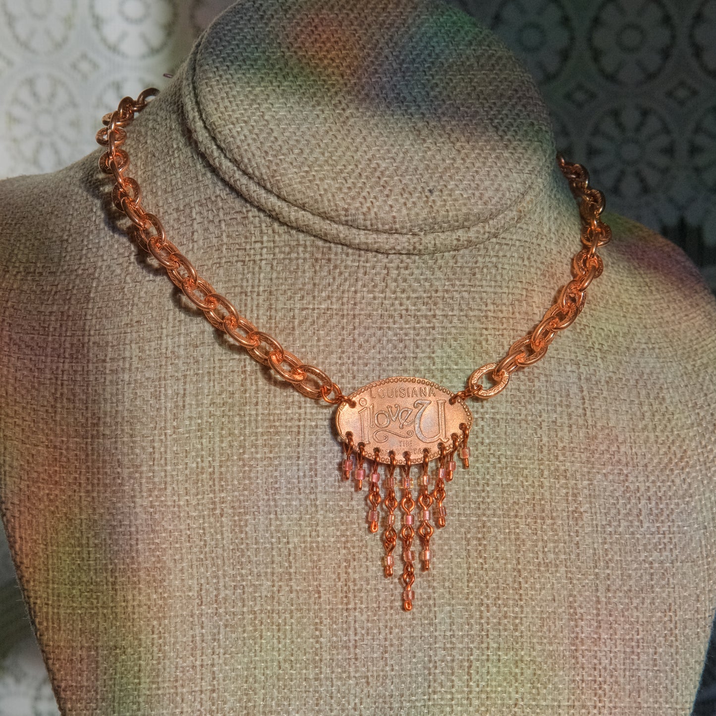 Louisiana Love Penny Necklace