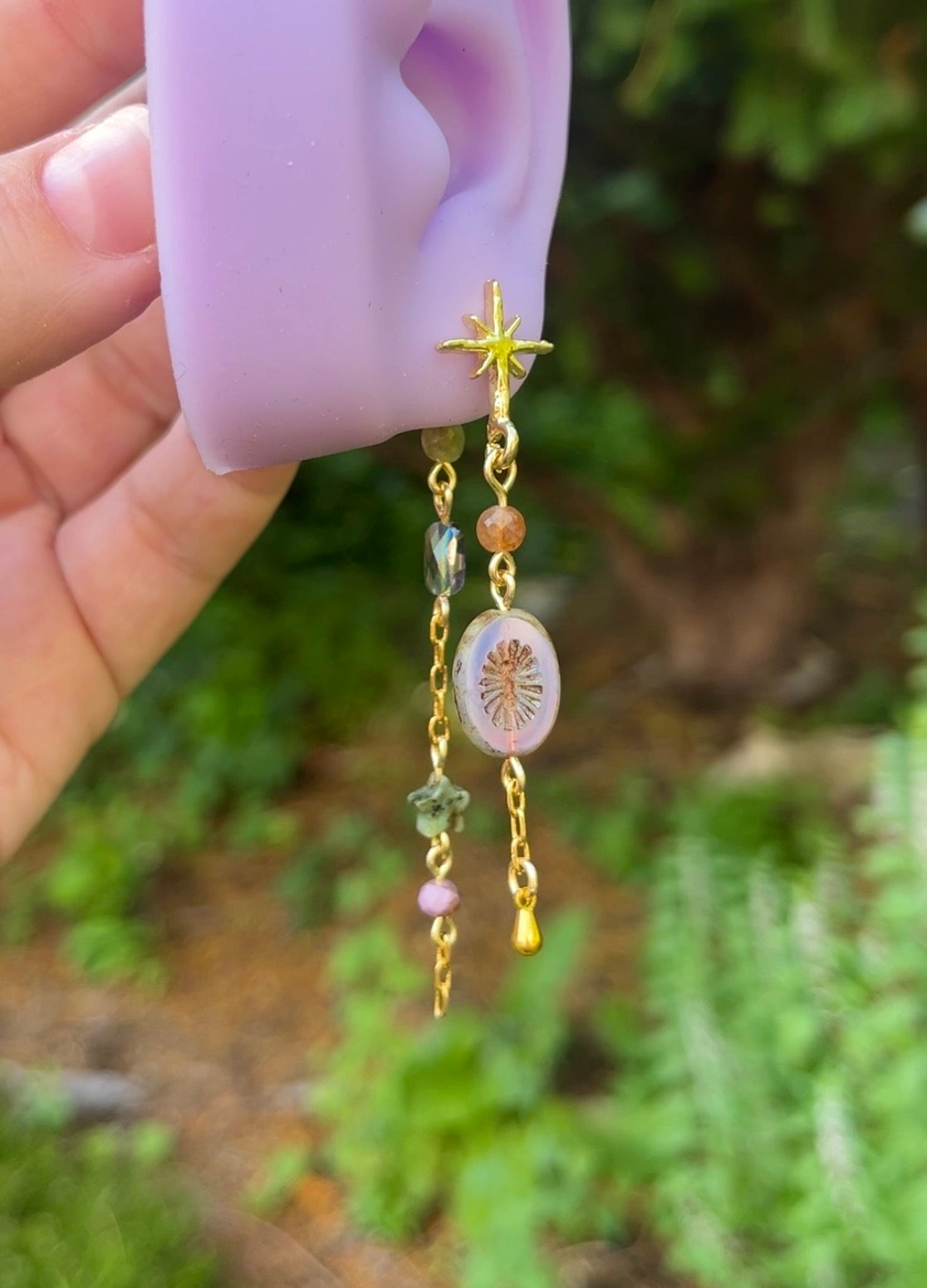 Starflower Double Dangles