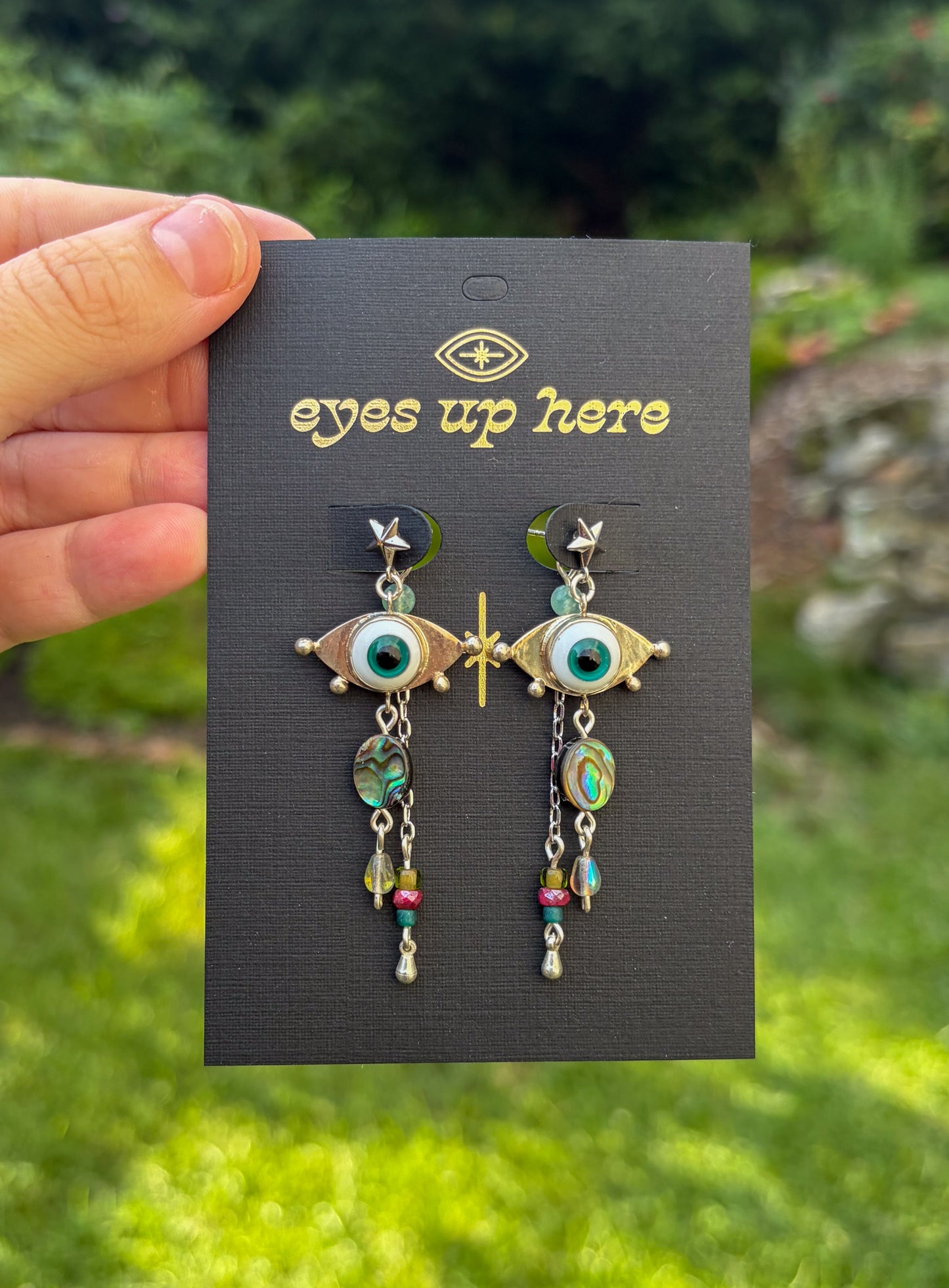 Turquoise Peepers Double Dangles (Lucky Lady Jewelry Collaboration)