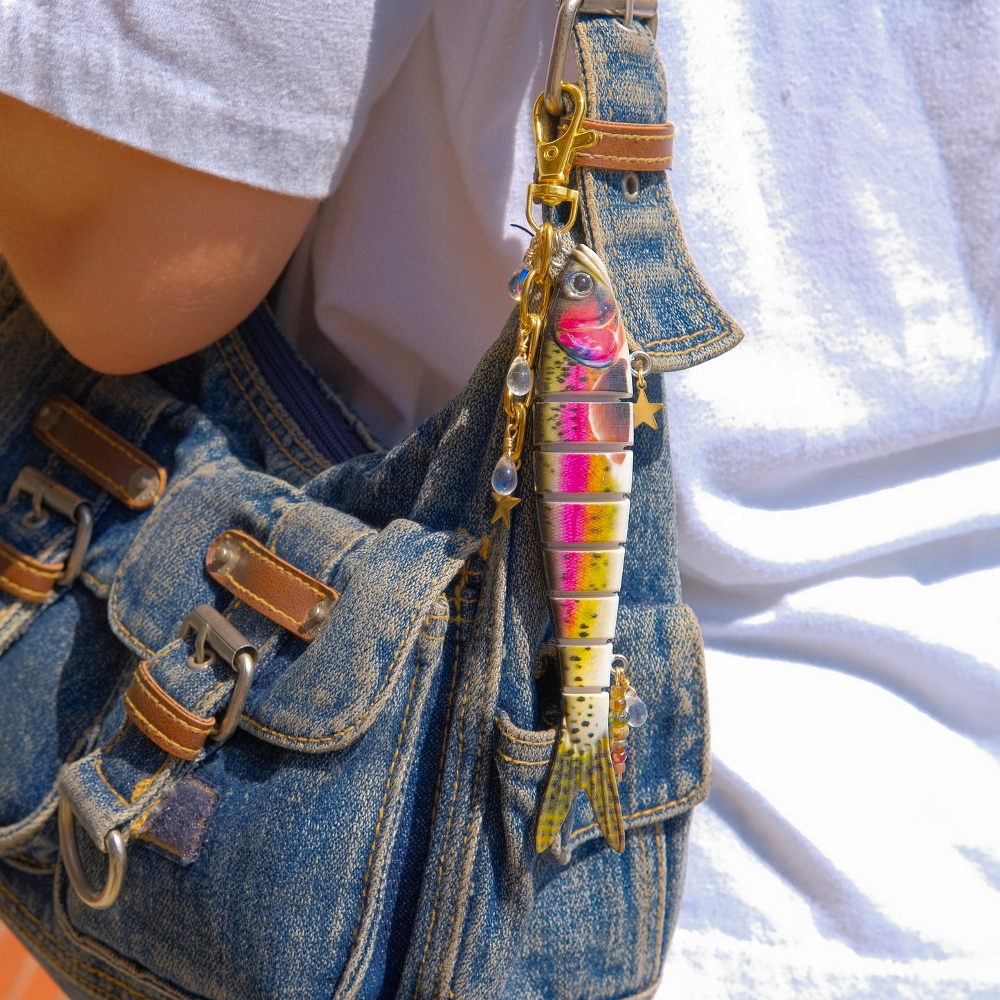 Fresh Catch Bag Chain (Gold)